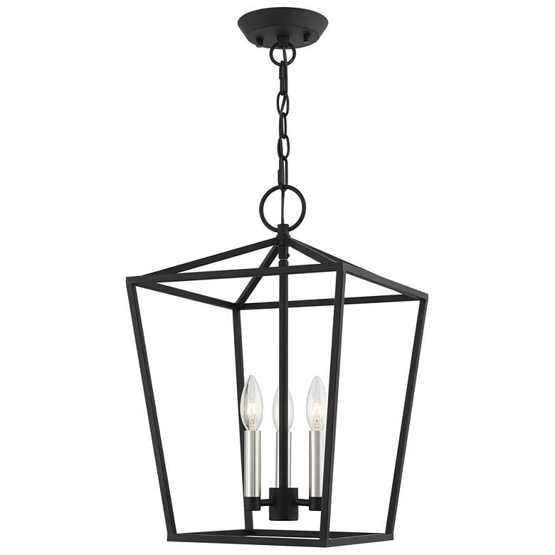 Image 1 Devone 3 Light Black Convertible Lantern