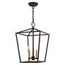 3_Devone 3 Light Bronze Convertible Lantern more views