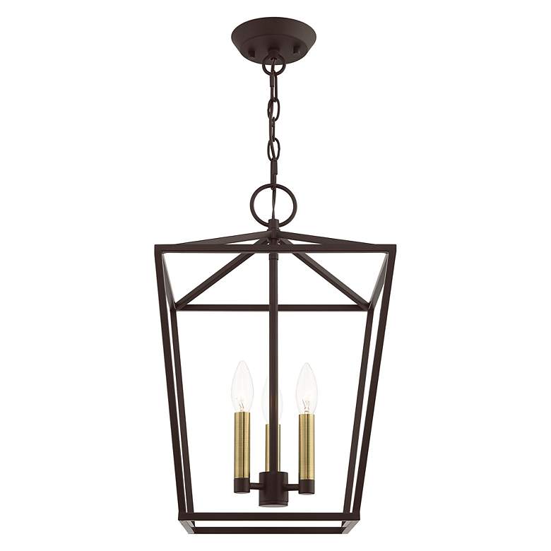 Image 4 Devone 3 Light Bronze Convertible Lantern more views