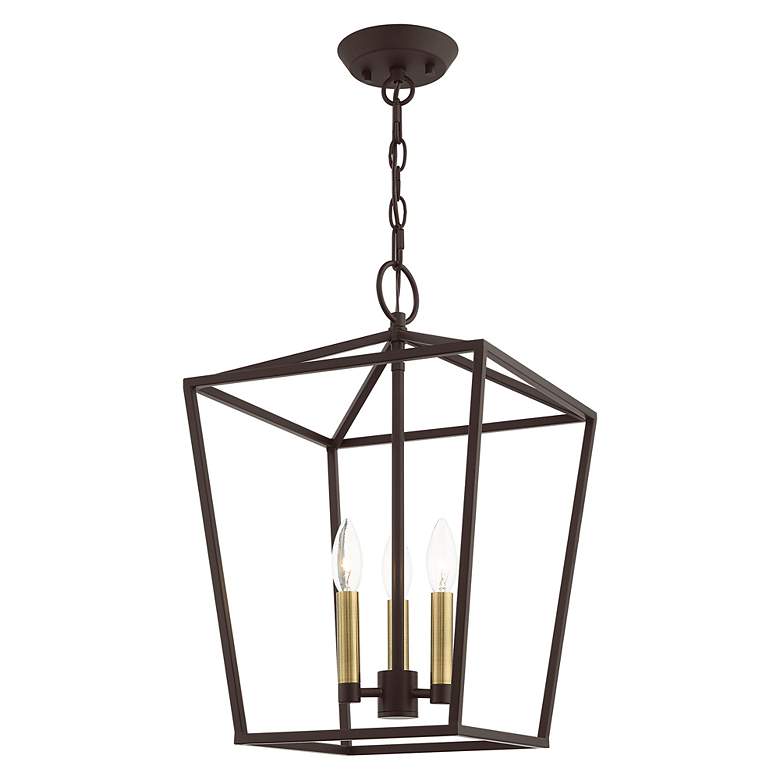 Image 5 Devone 3 Light Bronze Convertible Lantern more views
