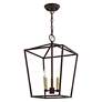 5_Devone 3 Light Bronze Convertible Lantern more views