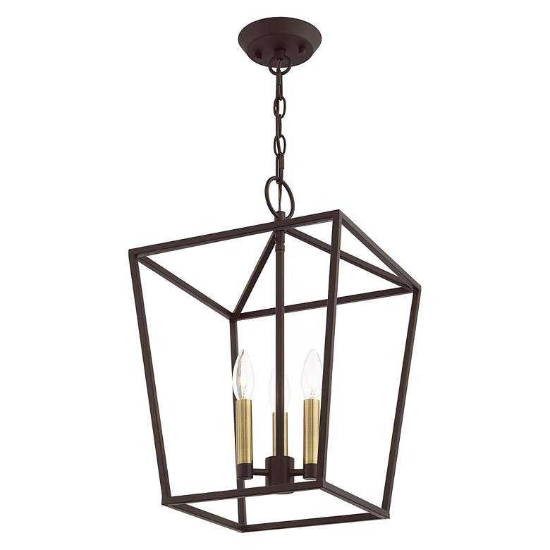 Image 6 Devone 3 Light Bronze Convertible Lantern more views