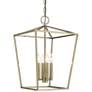 Thumbnail3 of Devone 4 Light Antique Brass Chandelier