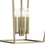 Thumbnail4 of Devone 4 Light Antique Brass Chandelier more views