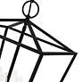 6_Devone 4 Light Black Chandelier with Brushed Nickel Accents more views
