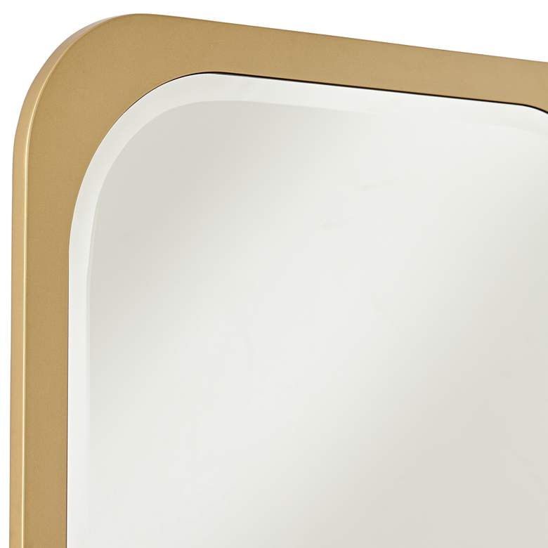 Image 4 Devonshire Gold 28 inch x 42 inch Rectangular Wall Mirror more views