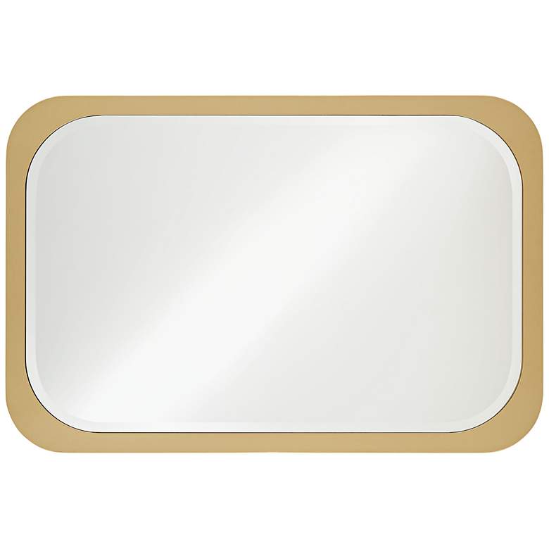 Image 5 Devonshire Gold 28" x 42" Rectangular Wall Mirrors Set of 2 more views