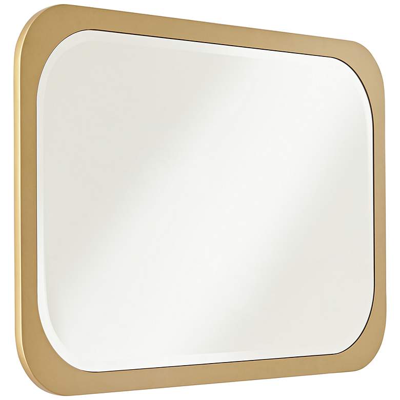 Image 7 Devonshire Gold 28" x 42" Rectangular Wall Mirrors Set of 2 more views