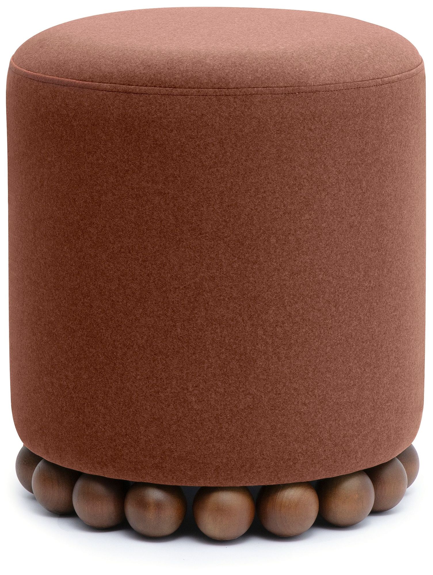 Image 2 Dex Bronze Performance Vegan Mohair Ottoman more views