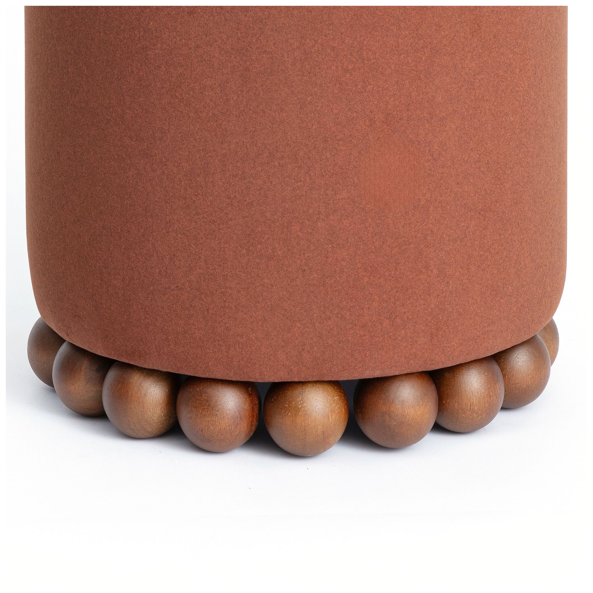 Image 3 Dex Bronze Performance Vegan Mohair Ottoman more views
