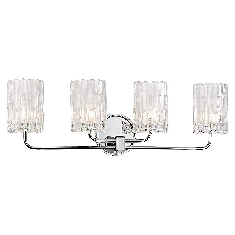 Image 2 Dexter 25 1/4"W 4-Light Polished Chrome Bath Light