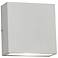 Dexter 5 1/2" High White 2-Light LED Outdoor Wall Light