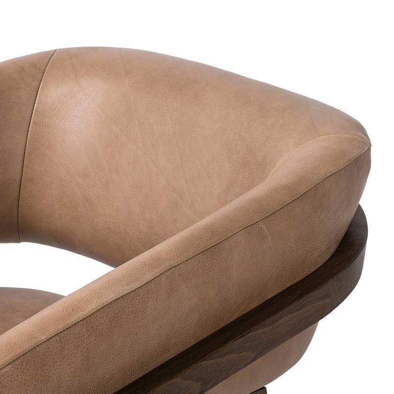 Image 2 Dexter Palermo Drift Top Grain Leather Accent Chair more views