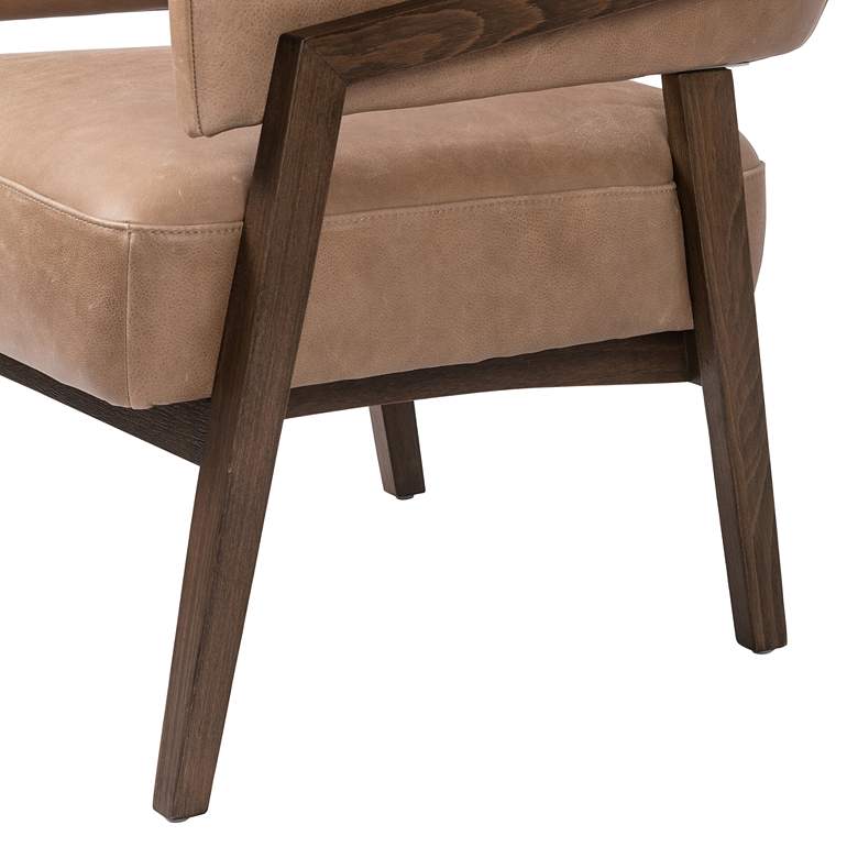 Image 3 Dexter Palermo Drift Top Grain Leather Accent Chair more views