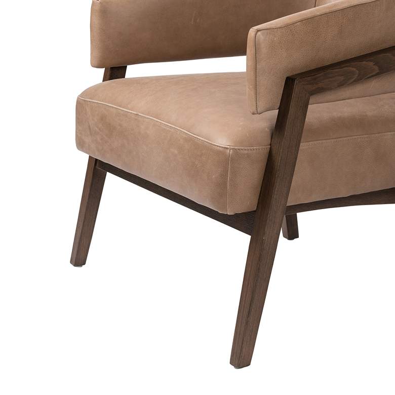Image 4 Dexter Palermo Drift Top Grain Leather Accent Chair more views