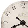 Dia Enrico Fulvi Large 32" Wide Wall Clock by Howard Miller