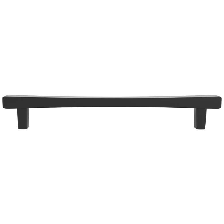 Image 1 Diamond Matte Black Metal 14 3/4" Wide Appliance Pull