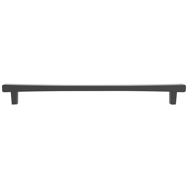 Image 1 Diamond Matte Black Metal 20 3/4" Wide Appliance Pull