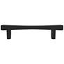 Diamond Matte Black Metal 5 1/2" Wide Cabinet Pull