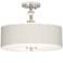 Diamond Maze Giclee 16" Wide Semi-Flush Ceiling Light