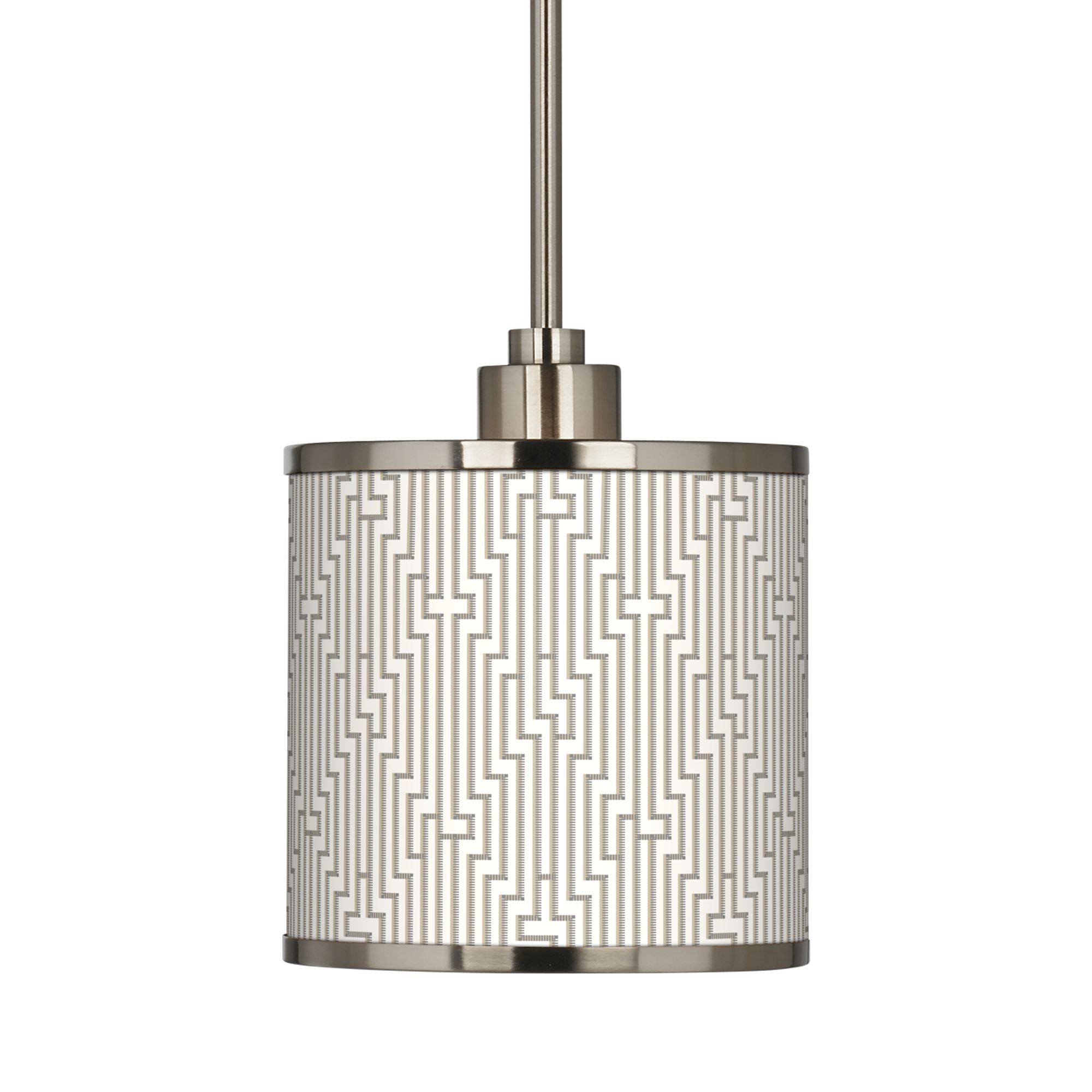 Image 3 Diamond Maze Giclee Glow Mini Pendant Light more views