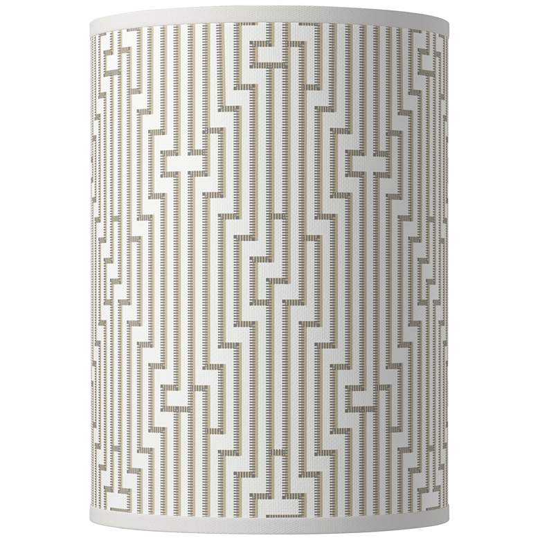 Image 1 Diamond Maze Giclee Round Cylinder Lamp Shade 8x8x11 (Spider)