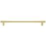 Diamond Satin Brass Metal 20 3/4" Wide Appliance Pull