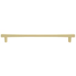Diamond Satin Brass Metal 20 3/4" Wide Appliance Pull
