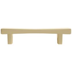 Diamond Satin Brass Metal 5 1/2" Wide Cabinet Pull
