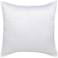 Diamond Stitched White Euro Pillow Sham