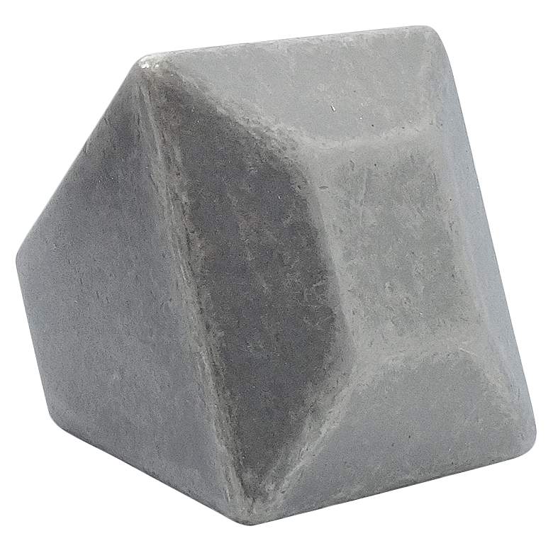 Image 1 Diamond Weathered Nickel Metal 1 1/2" Wide Cabinet Knob