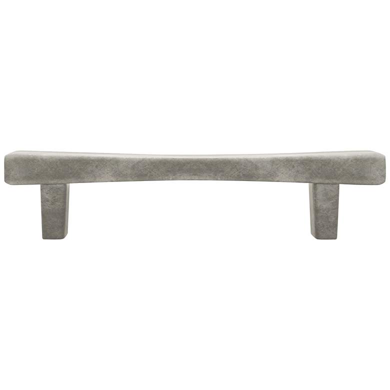 Image 1 Diamond Weathered Nickel Metal 5 1/2" Wide Cabinet Pull