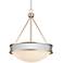 Diamonds 20 1/2" Wide Brushed Nickel Pendant Light