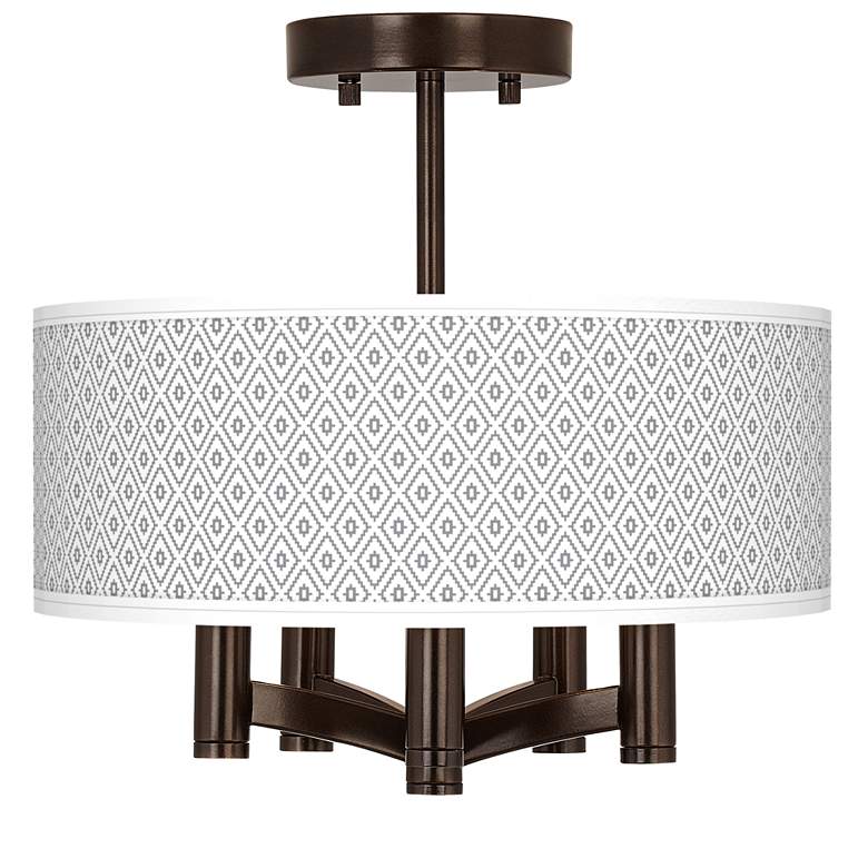 Image 1 Diamonds Ava 5-Light Bronze Ceiling Light