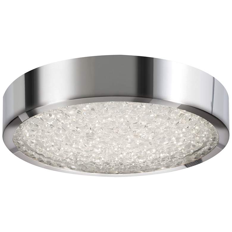 Image 1 Diamonds Flushmount - LED 24W - 1900 Lm - 120V - Polished Chrome