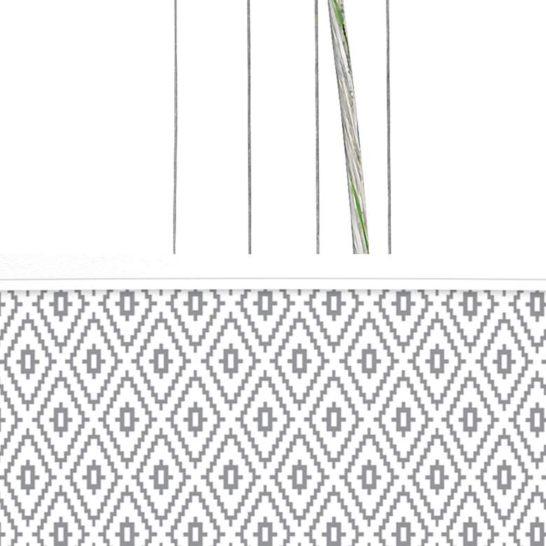 Image 2 Diamonds Giclee 24" Wide Four Light Pendant Chandelier more views