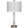 Diamonds Giclee Apothecary Clear Glass Table Lamp