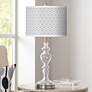 Diamonds Giclee Apothecary Clear Glass Table Lamp