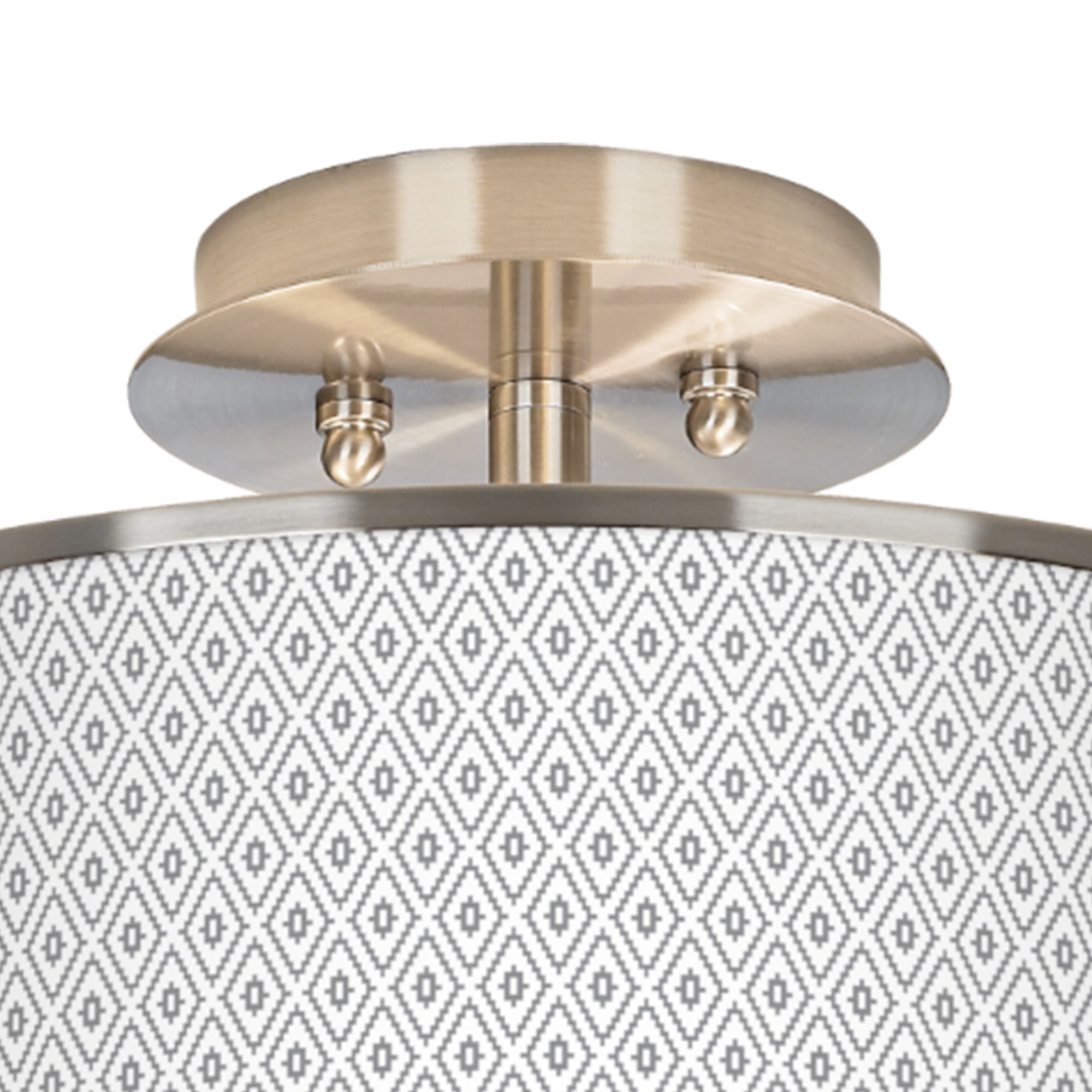 Image 2 Diamonds Giclee Glow 14" Wide Ceiling Light more views