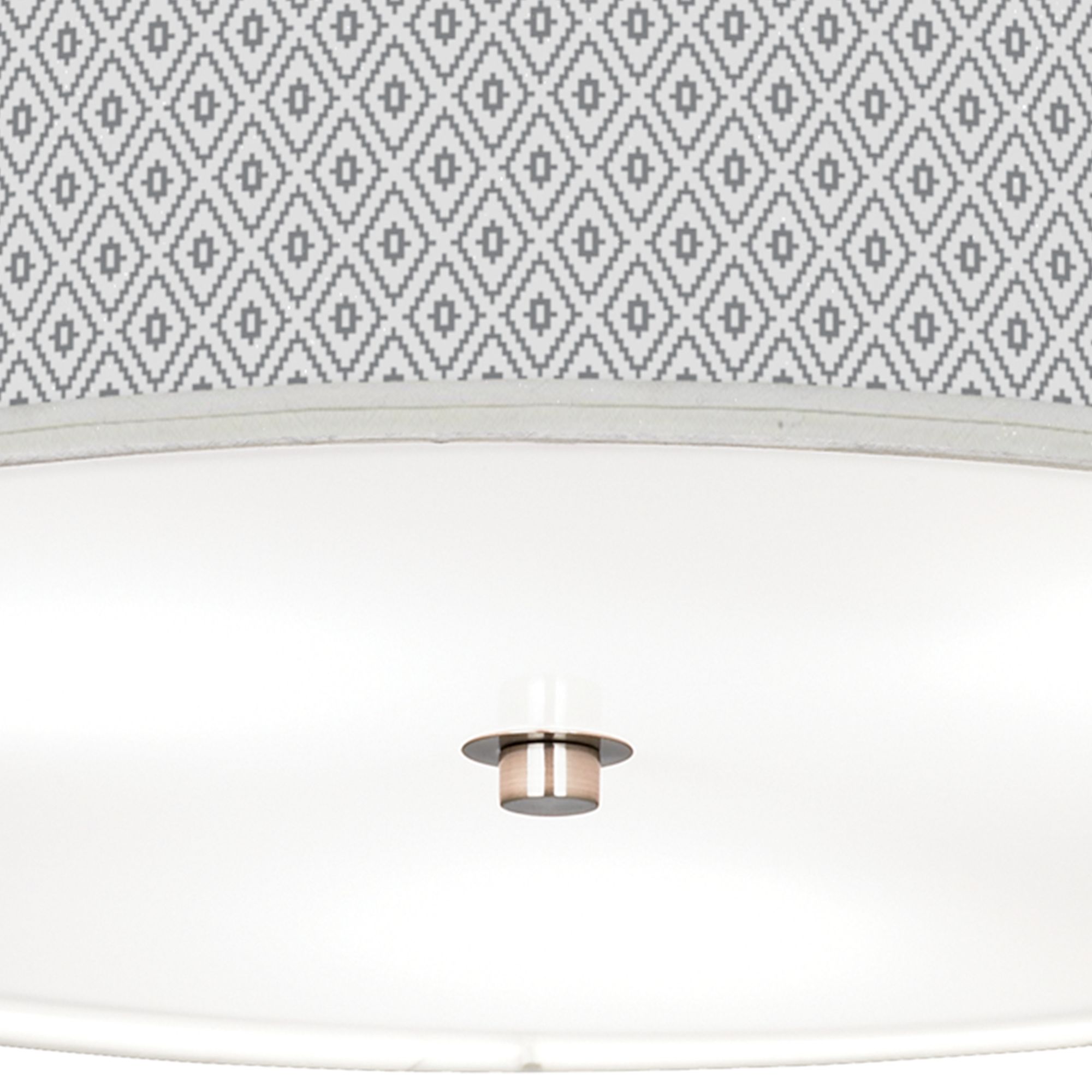 Image 3 Diamonds Giclee Nickel 20 1/4" Wide Ceiling Light more views