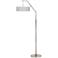 Diamonds Giclee Shade Arc Floor Lamp