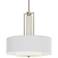 Diamonds Pattern Carey 24" Wide Brushed Nickel 4-Light Chandelier