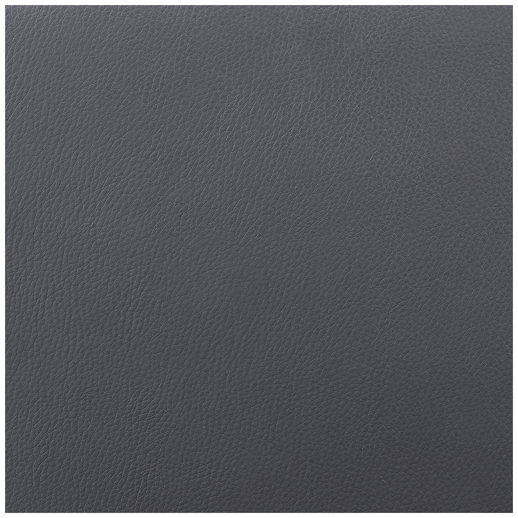 Diana 26 in. Swivel Barstool in Walnut Wood and Grey Faux Leather