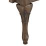 5_Diana Beige Upholstered Wood Arm Traditional Accent Chair more views
