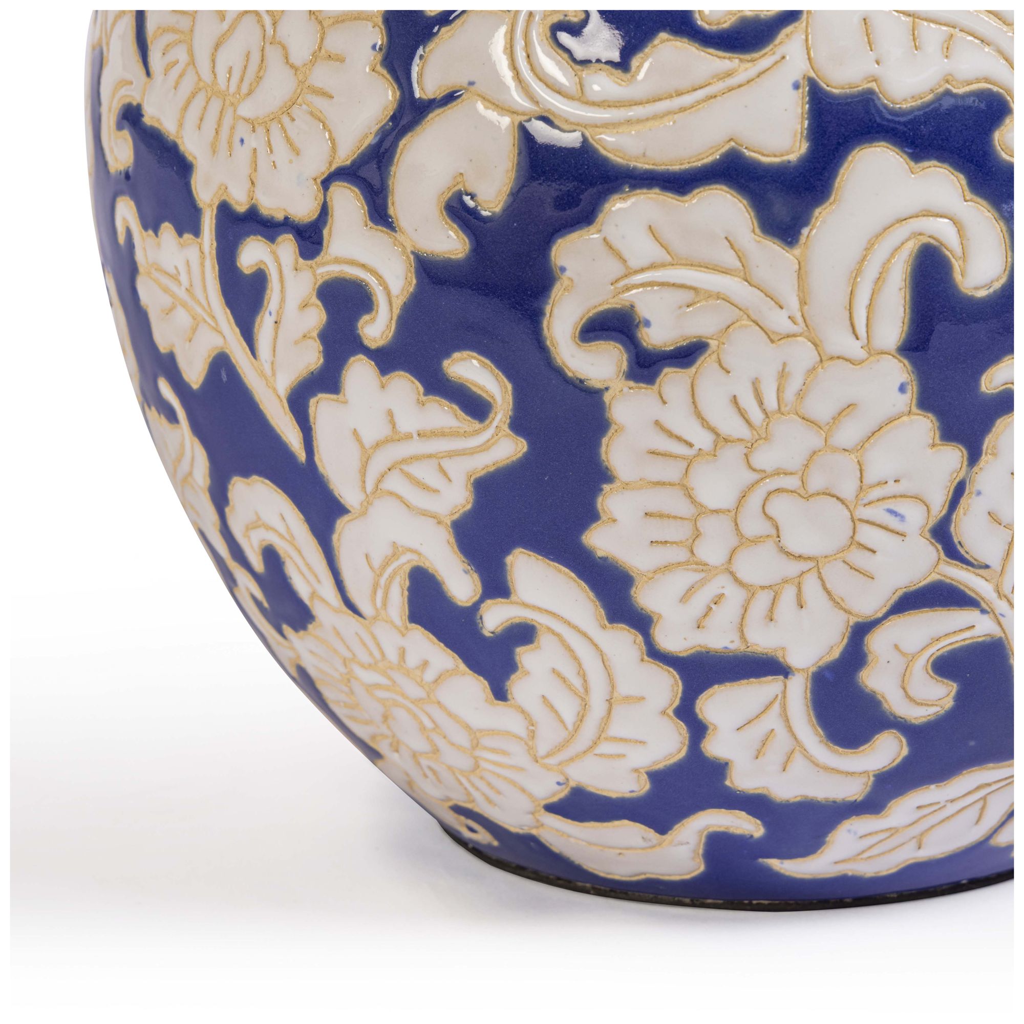 Image 5 Diana Blue & White Table Lamp more views