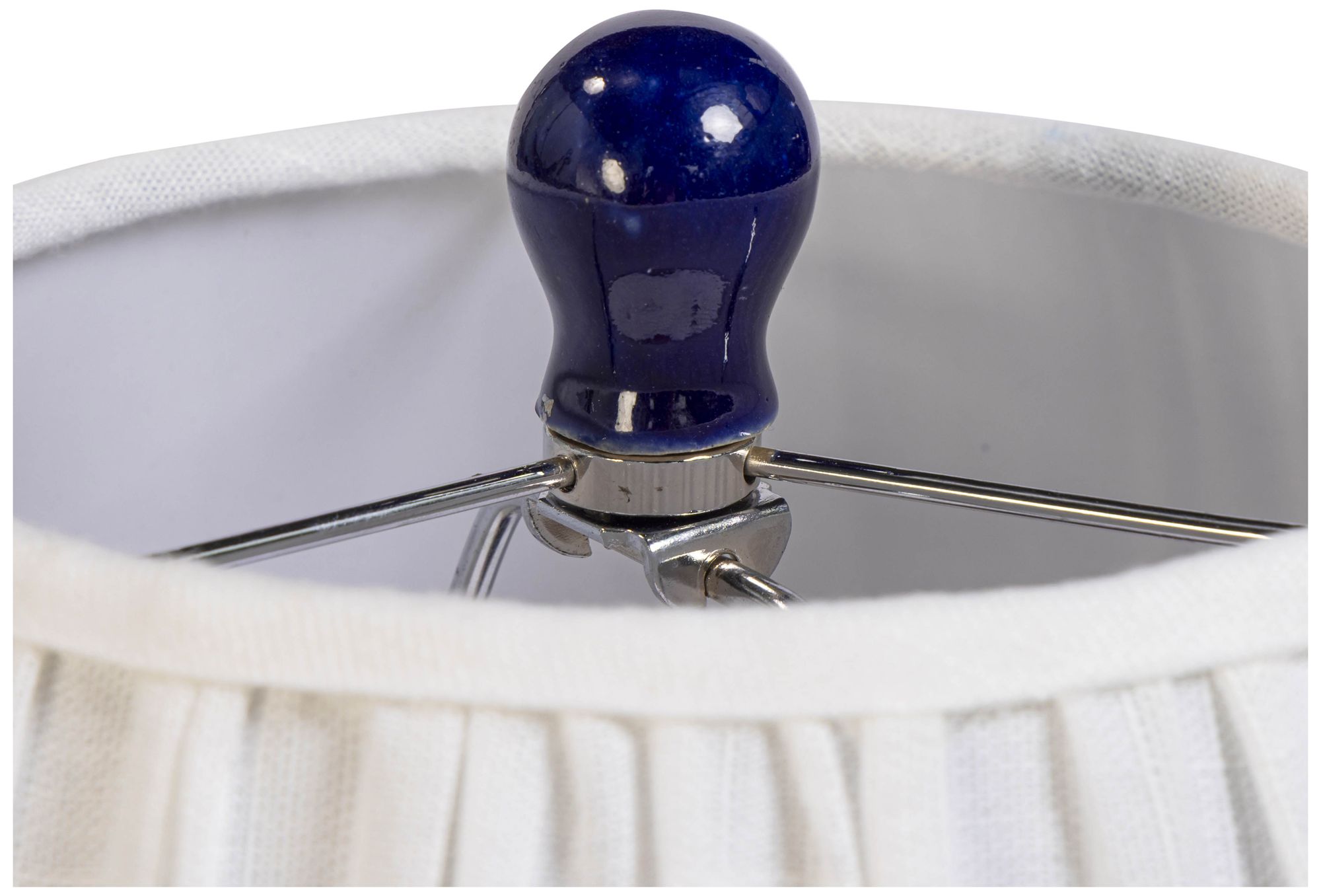 Image 6 Diana Blue & White Table Lamp more views