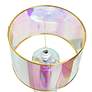 5_Diana Margot Iridescent Pink Glass Accent Table Lamp more views