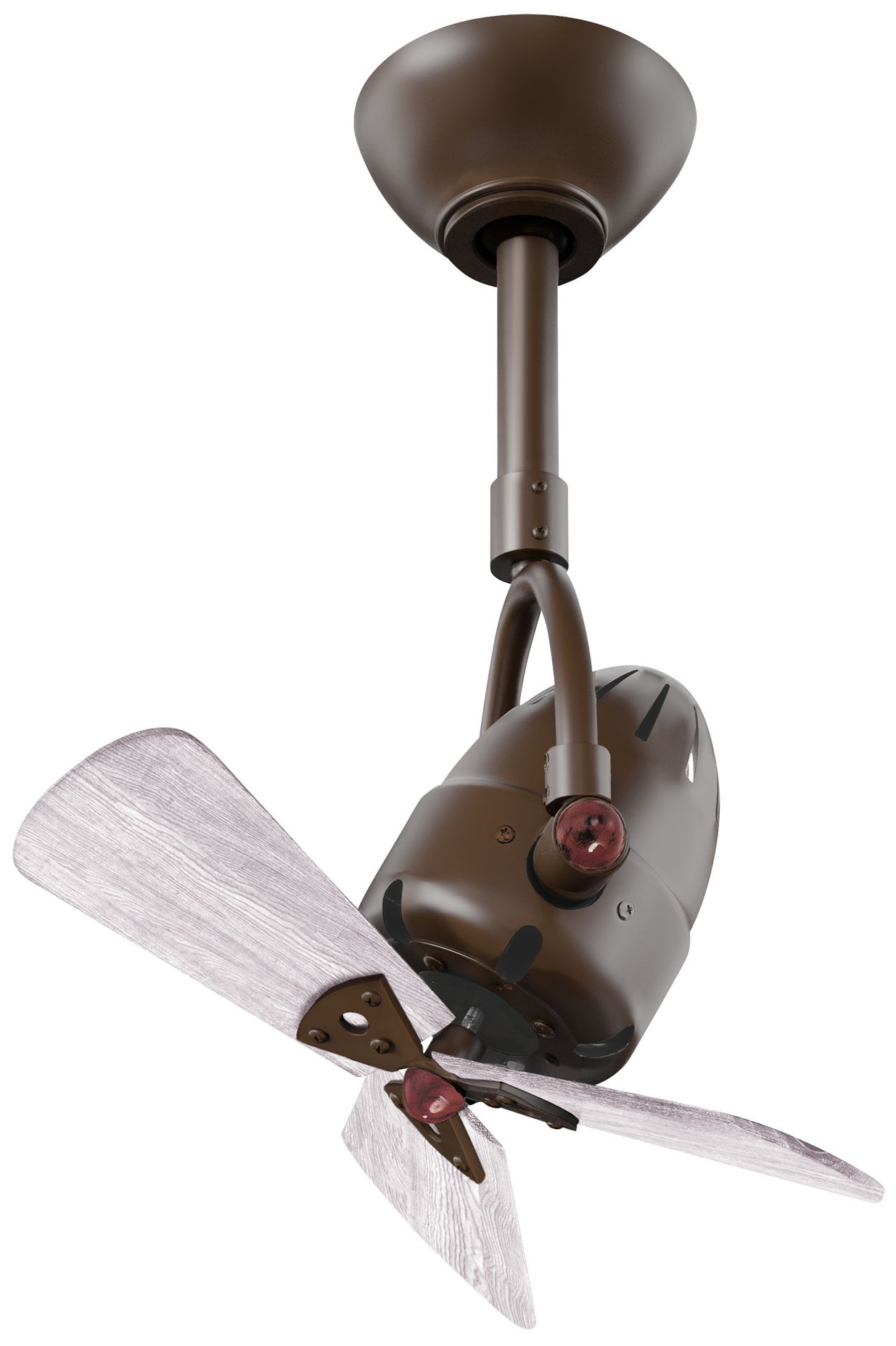 Thumbnail2 of Diane - Oscillating Directional Ceiling Fan - Textured Bronze Finish - Barn