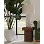 3_Dianne Matte White 19" x 41" Geometric Wall Mirror more views