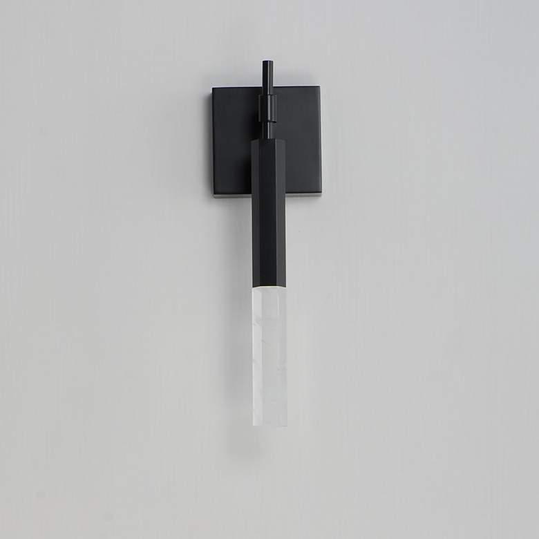Image 2 Diaphane-Wall Sconce Black more views